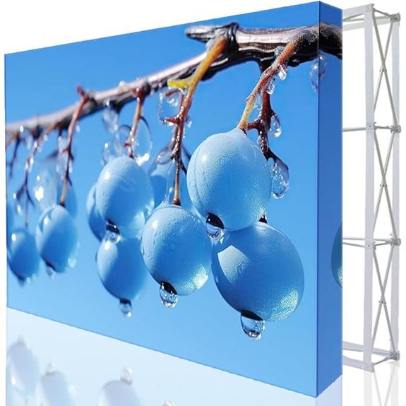 Trade Show Collapsible Pop-Up Display Stand (7.5x7.5FT)