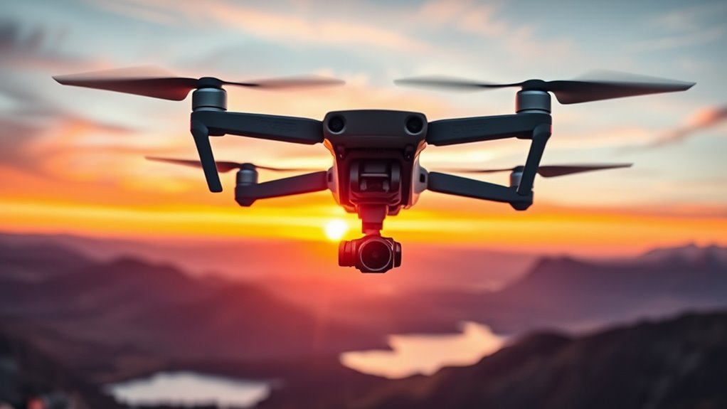 travel drone camera features
