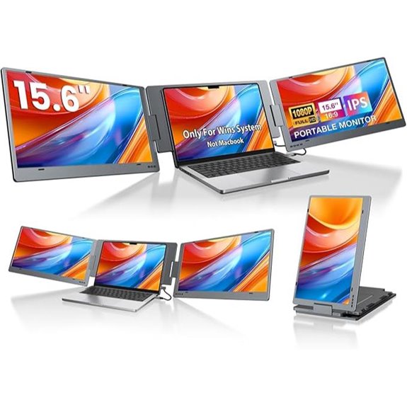 KYY Triple 15.6 FHD Portable Laptop Extender