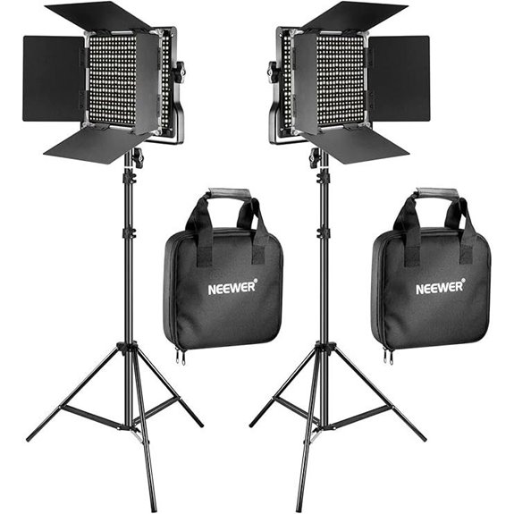 13 Best Professional LED Video Lights for Product Photography in 2026 8 NEEWER 2-Pack Bi-Color LED Video Light & Stand