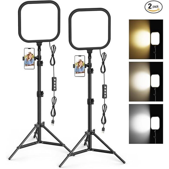 15 Best LED Video Lights for TikTok Content in 2026 15 Hagibis 2-Pack 15W Dimmable LED Video Lights