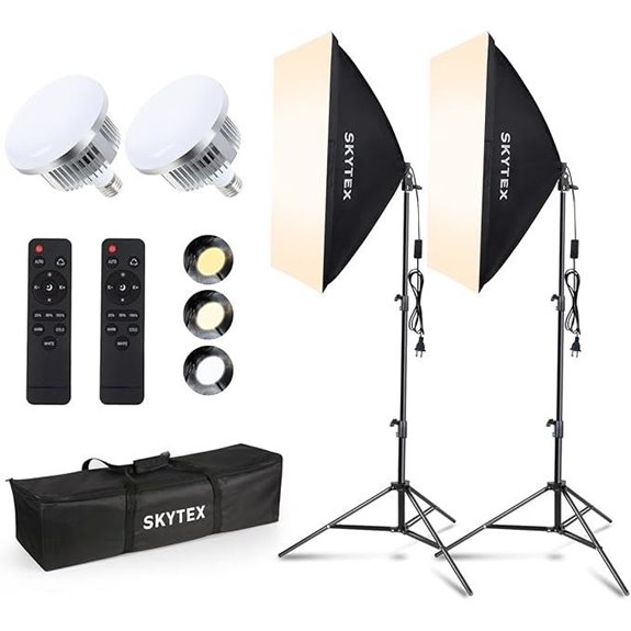 15 Best Softbox Lighting Kits for Product Photography on Amazon 4 Skytex 2-Pack Softbox Lighting Kit with LED Bulbs