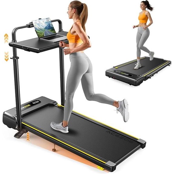3-in-1 Under Desk Treadmill with Incline