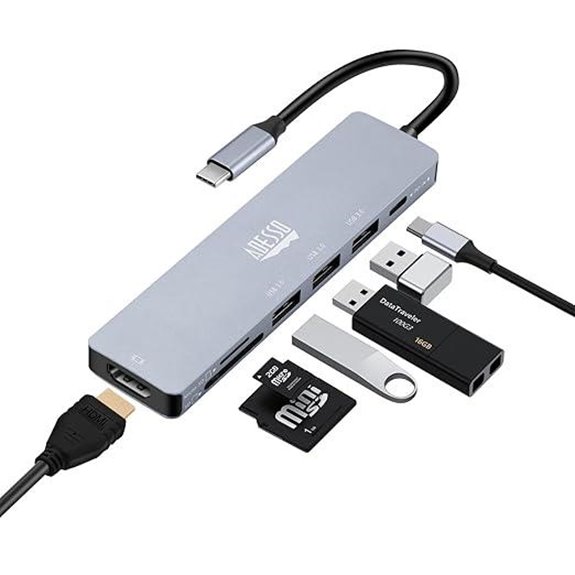 15 Best USB-C Docking Stations for Remote Marketing Teams in 2026 11 USB-C Docking Station with HDMI USB-A SD PD