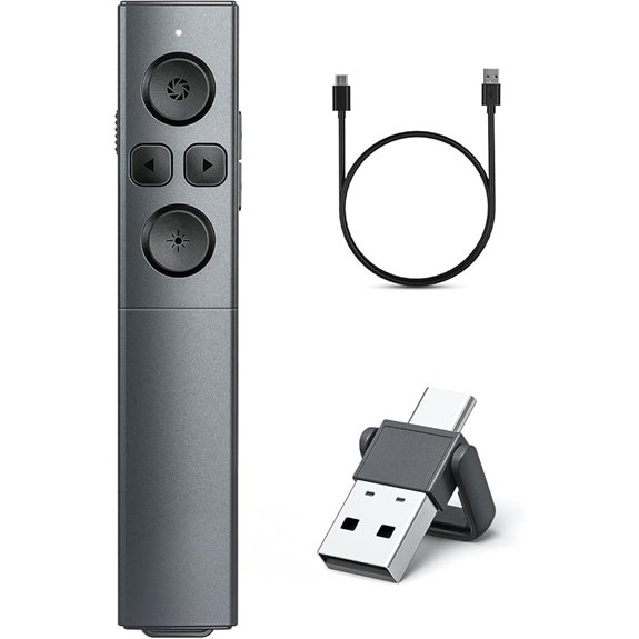 11 Best Wireless Presentation Systems for Client Presentations in 2026 11 2-in-1 USB-C Presentation Remote with Volume Control
