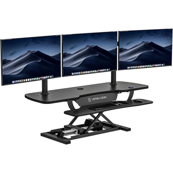 3 Premium Desktop Workstations for Email Designers in 2026 3 VERSADESK 48 Electric Sit-Stand Desk Converter