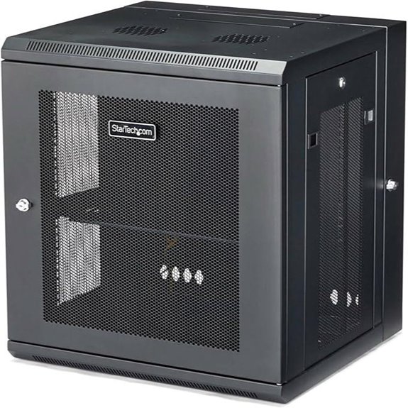 13 Best High-End Server Rack Cabinets for Small Business Networks 11 StarTech 4-Post 12U Wall Mount Network Cabinet