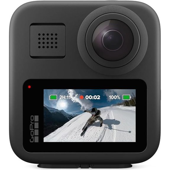 15 Top-Rated 360 Cameras for Event Coverage in 2026 8 GoPro MAX Waterproof 360 Action Camera with Touch