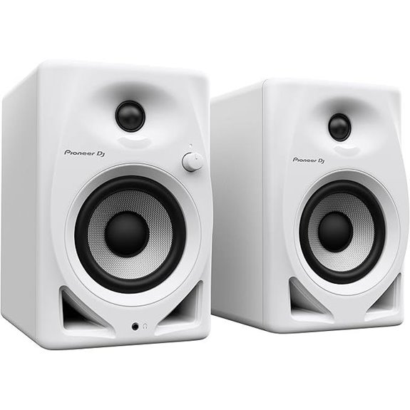 15 Best Studio Monitor Speakers for Video Editors in 2026 10 Pioneer DJ Studio Monitor White (DM-40D-W)