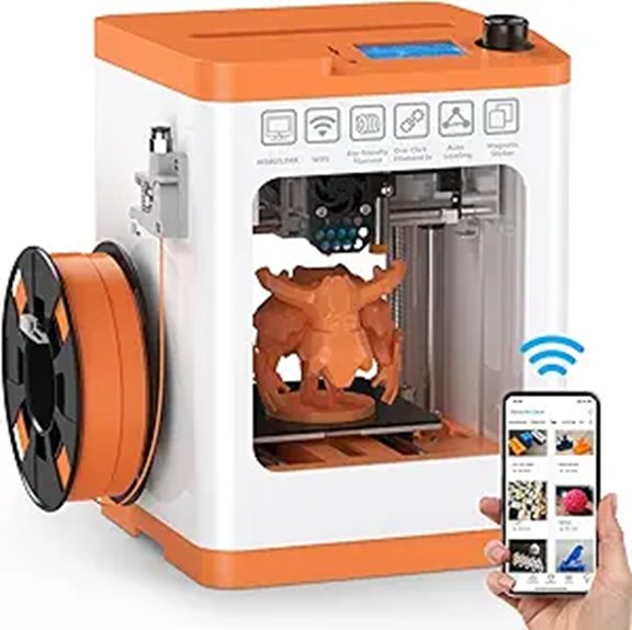15 Best 3D Printers for Makers on Amazon USA in 2026 5 Upgraded Tina2S 3D Printer with WiFi & Auto Bed Leveling