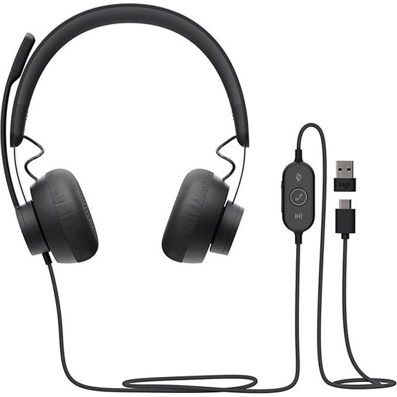 4 Premium Noise-Canceling Headphones for Open Office Marketers in 2026 6 Logitech Zone Wired Headset for Microsoft Teams