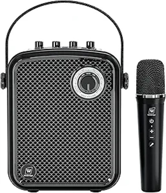 15 Best Wireless Handheld Microphone Systems for Presentations in 2026 4 Wireless Microphone and Speaker PA System (70W)