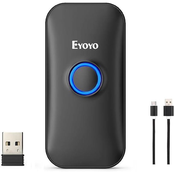 Eyoyo 1D Bluetooth Barcode Scanner Wired & Wireless