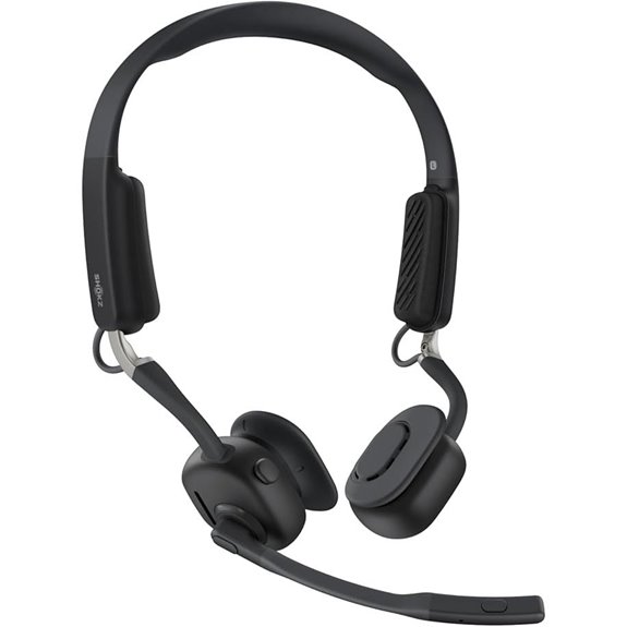 4 Premium Noise-Canceling Headphones for Open Office Marketers in 2026 5 SHOKZ OpenMeet Bluetooth Computer Headset with Mic