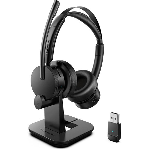 Wireless Bluetooth Headset with Mic for Office Calls
