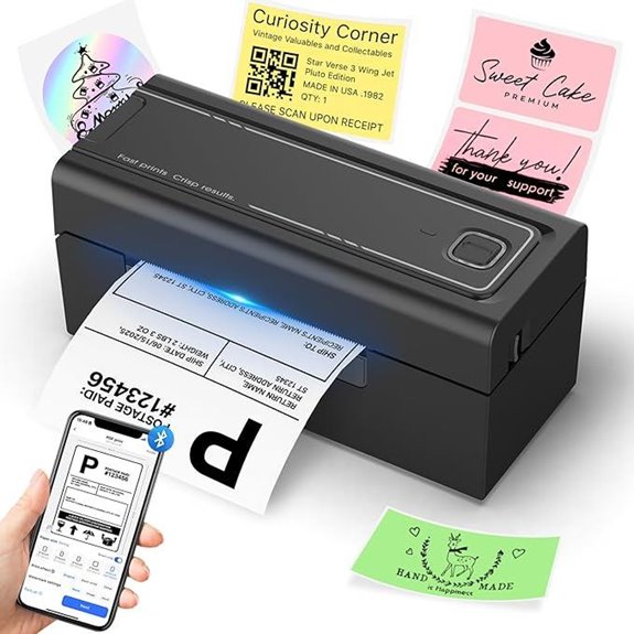 15 Best Professional Thermal Label Printers for Small Business Fulfillment 6 Wireless Bluetooth Thermal Label Printer for Shipping
