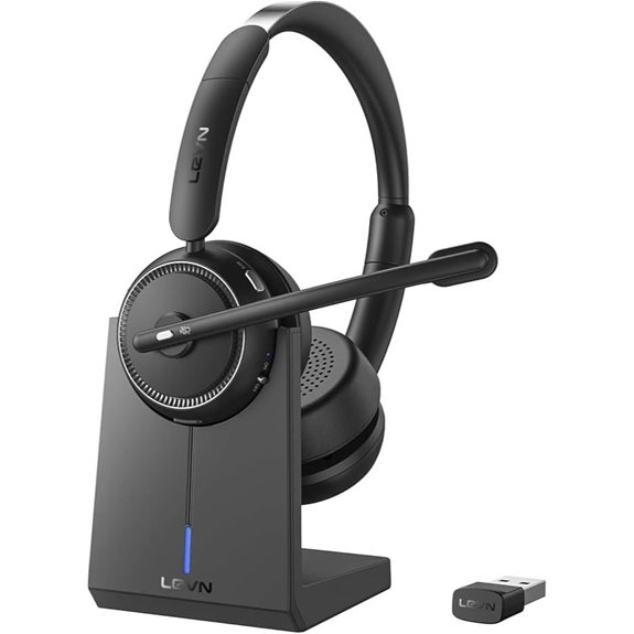 15 Best Wireless Headsets for 2026 That Make Client Calls Clear 6 Wireless Bluetooth Headset with Mic for Work