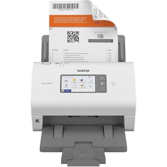 15 Best High-Speed Document Scanners for Agency Paperwork in 2026 4 Brother ADS-4900W Wireless Desktop Scanner