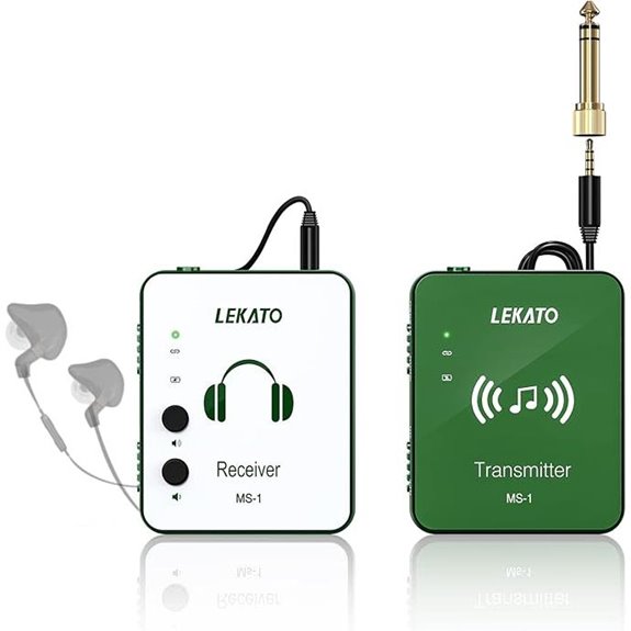 15 Best Wireless In-Ear Monitor Systems for Presentations in 2026 9 LEKATO Wireless In-Ear Monitor System