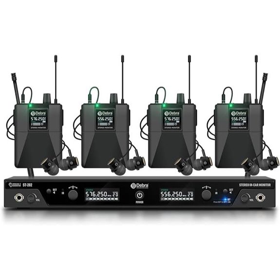 15 Top-Rated Wireless In-Ear Monitor Systems for Stage Audio in 2026 8 D Debra Audio PRO UHF Wireless In-Ear Monitor System