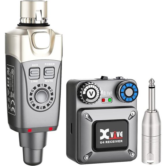 15 Best Wireless In-Ear Monitor Systems for Presentations in 2026 14 Xvive U4 Wireless in-Ear Monitor System Set