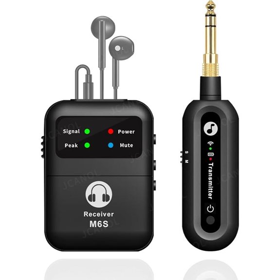 15 Top-Rated Wireless In-Ear Monitor Systems for Stage Audio in 2026 5 Wireless In-Ear Monitor System with Transmitter and Beltpack