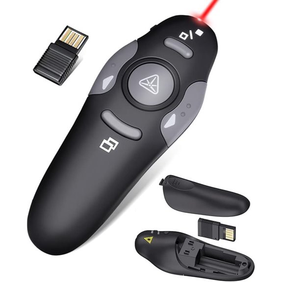 12 Top-Rated Wireless Presentation Systems for Training in 2026 9 Wireless Presentation Remote with Laser Pointer