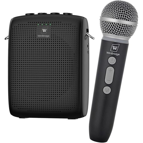 15 Best Wireless Handheld Microphone Systems for Presentations in 2026 16 WinBridge Wireless Voice Amplifier with Microphone
