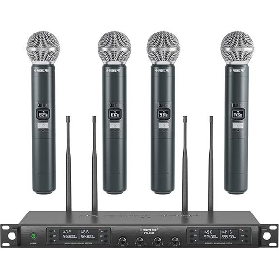 Phenyx Pro Wireless Microphone System (PTU-7000-4H)