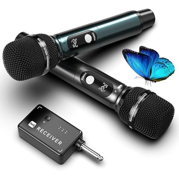 15 Best Wireless Handheld Microphone Systems for Presentations in 2026 8 Dual Wireless Microphone with 240ft Range and Studio Sound