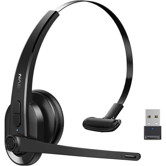 LEVN Wireless Headset with Mic for PC and Calls