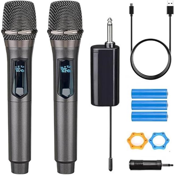 15 Best Wireless Handheld Microphone Systems for Presentations in 2026 15 Wireless Microphone Duo with Rechargeable Battery