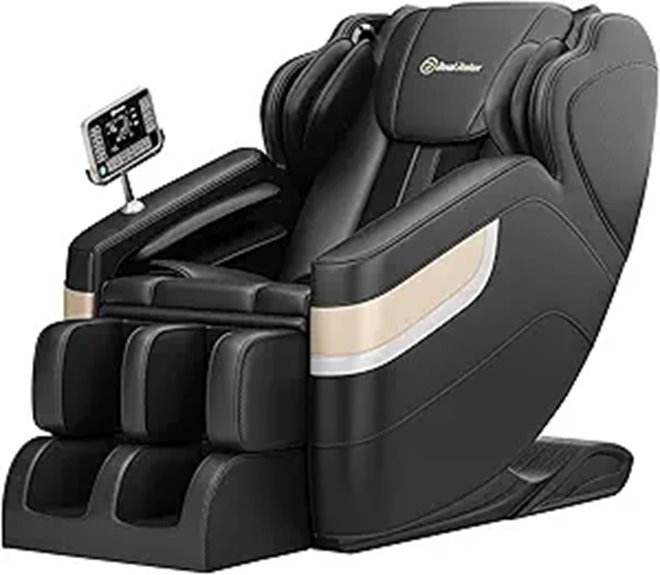 Real Relax Zero Gravity Massage Chair with Bluetooth