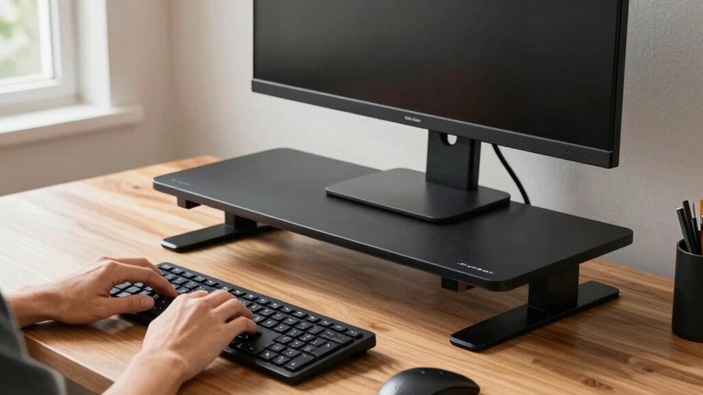 adjustable ergonomic workspace platform