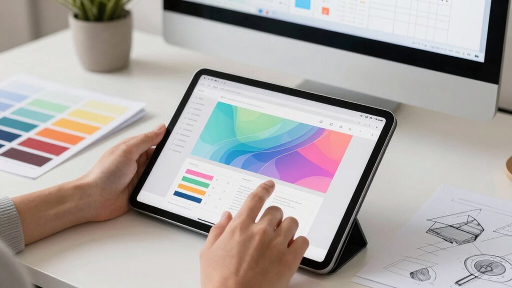 balanced flexible template design