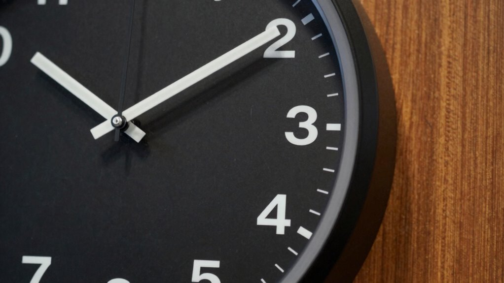 The Office Clock Display Detail That Helps More Than You Think 2 clear high contrast synchronized clocks