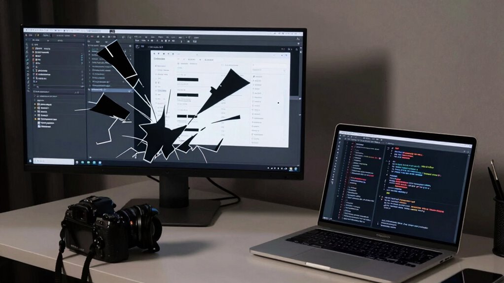 dark mode exposes template flaws