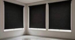 darkening blinds ensure consistent lighting