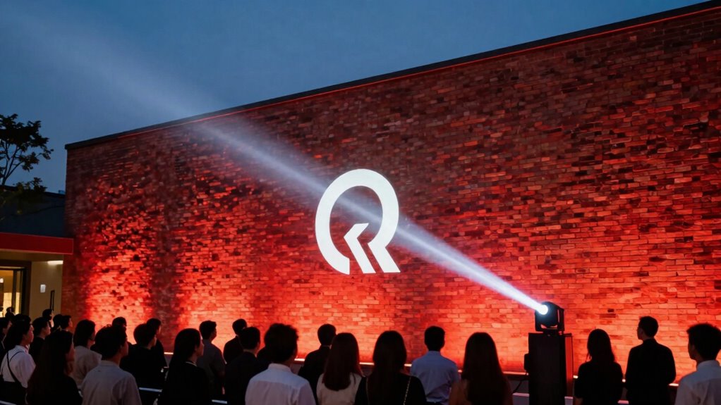 dynamic branding with projections