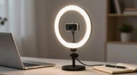 enhanced webcam lighting setup