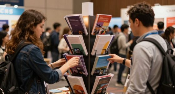 event literature displays