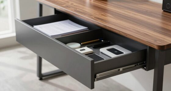 maximize desk space organization