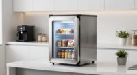 mini freezer improves office kitchens