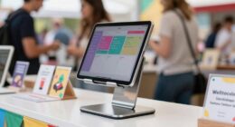 mobile pos stand impact