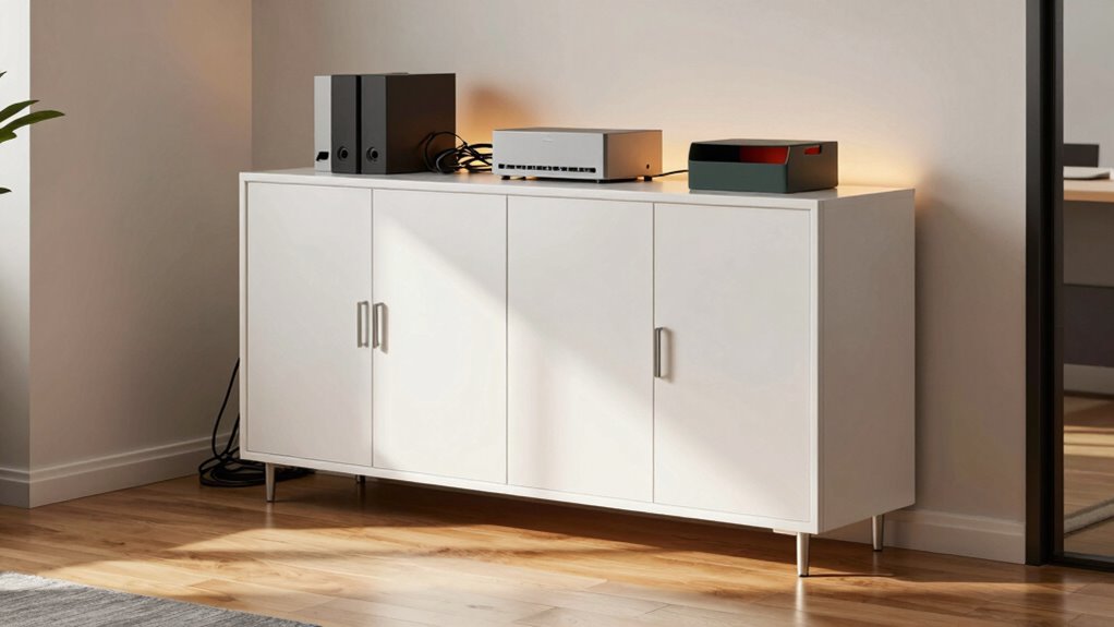 Why Media Cabinets Matter in Office Tech Storage Planning 3 organized flexible accessible workspace