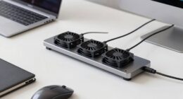organized laptop workstation solutions