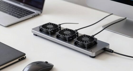 organized laptop workstation solutions
