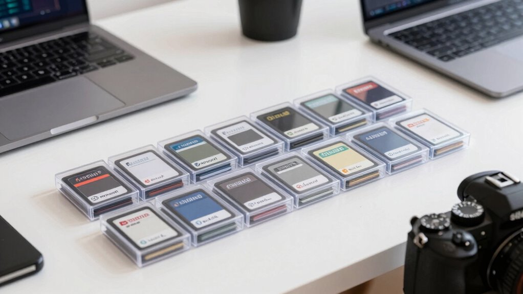 organized memory card management