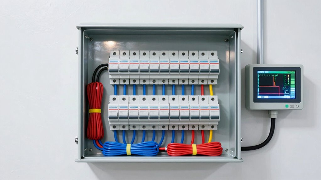 organized safe electrical wiring