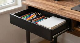 organized workspace for creativity